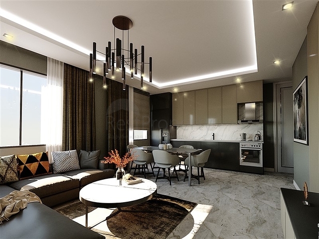 1+1 apartment in Mahmutlar district