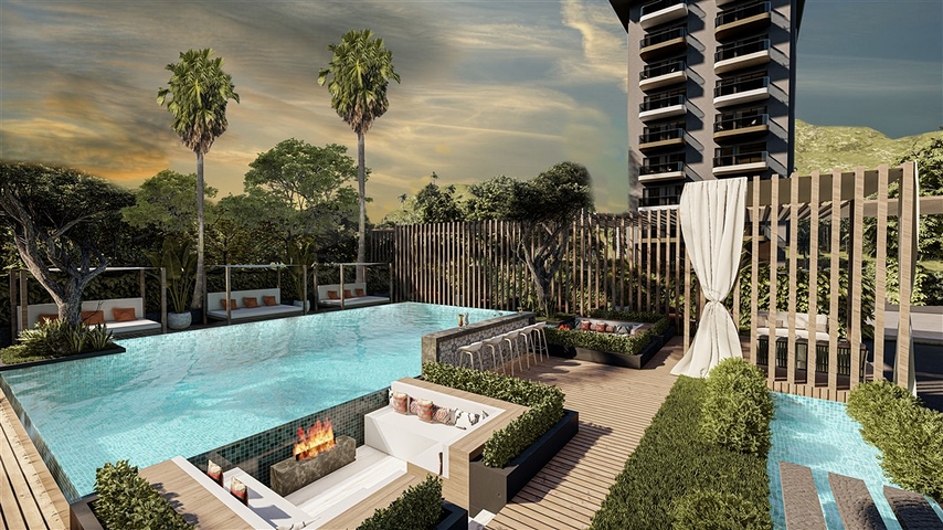 1+1 apartment in Mahmutlar district