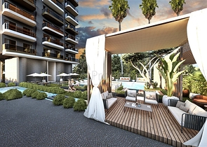 1+1 apartment in Mahmutlar district