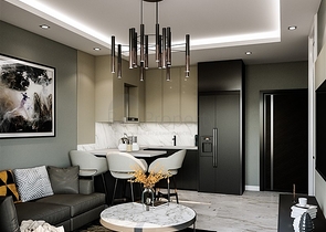 1+1 apartment in Mahmutlar district