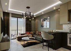 1+1 apartment in Mahmutlar district