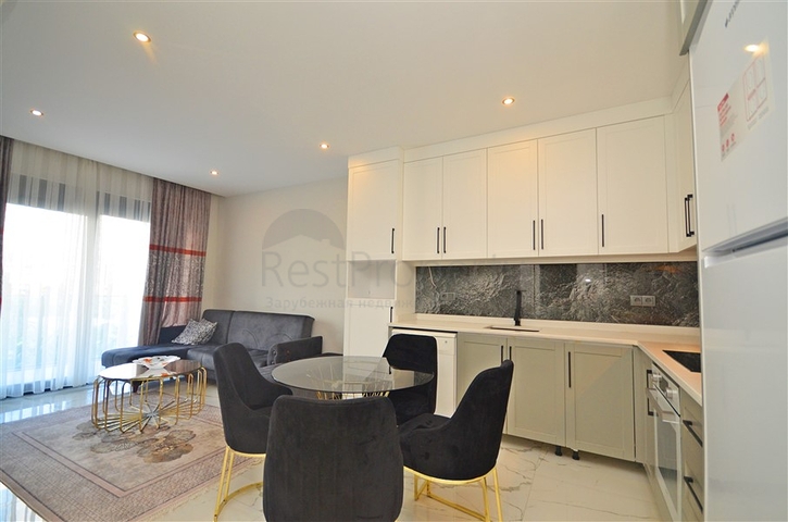 One-bedroom apartment in a picturesque area of Alanya and within walking distance to the sea