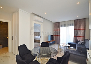 One-bedroom apartment in a picturesque area of Alanya and within walking distance to the sea