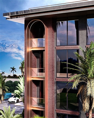 Residence on the first coastline, 100 m from the sea