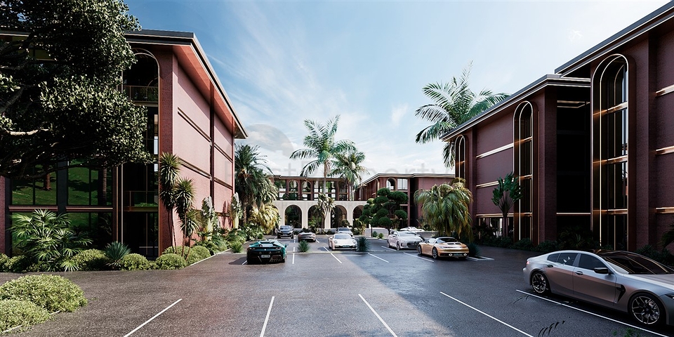 Residence on the first coastline, 100 m from the sea