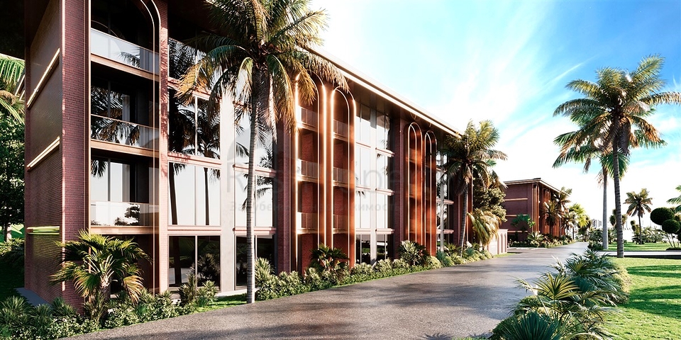 Residence on the first coastline, 100 m from the sea