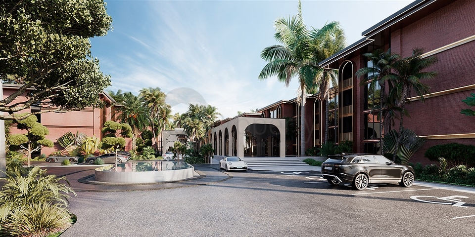 Residence on the first coastline, 100 m from the sea