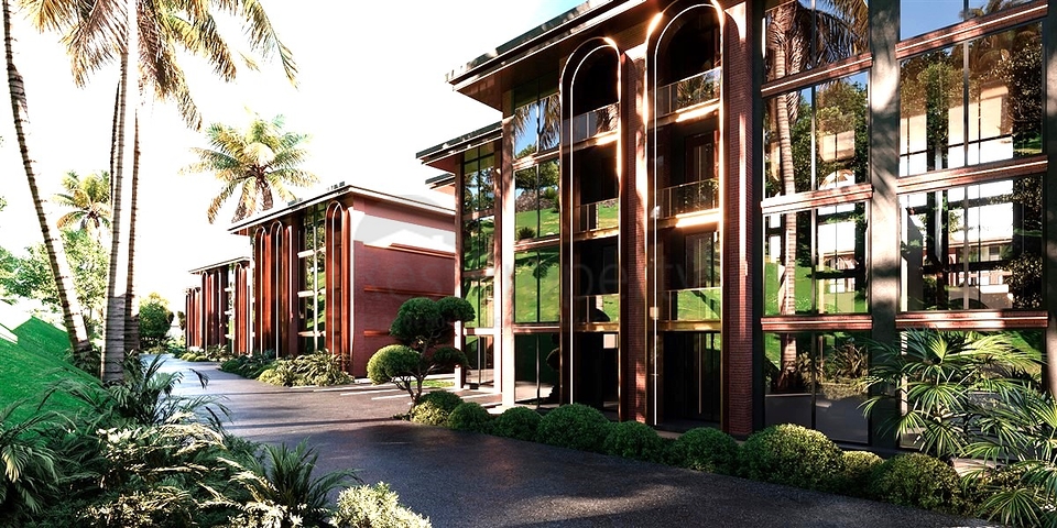 Residence on the first coastline, 100 m from the sea