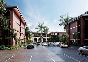 Residence on the first coastline, 100 m from the sea