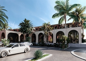 Residence on the first coastline, 100 m from the sea