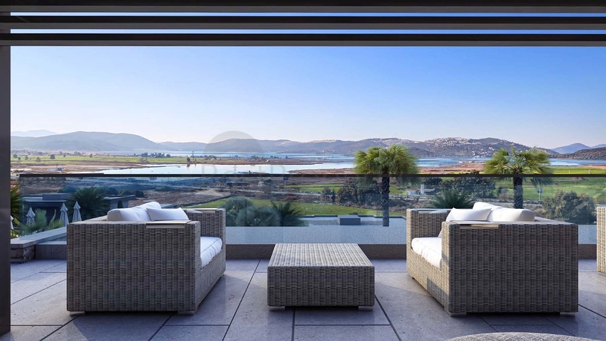 Apartment 2+1 in the area of Dortepe Bodrum