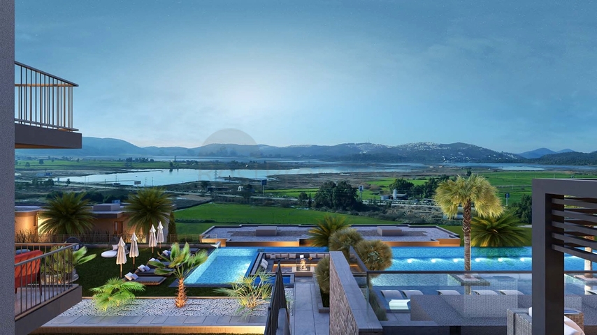 Apartment 2+1 in the area of Dortepe Bodrum