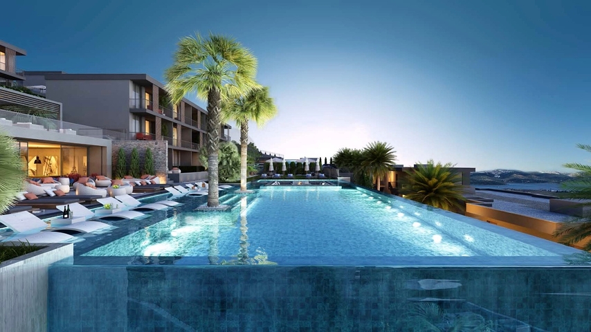 Apartment 2+1 in the area of Dortepe Bodrum