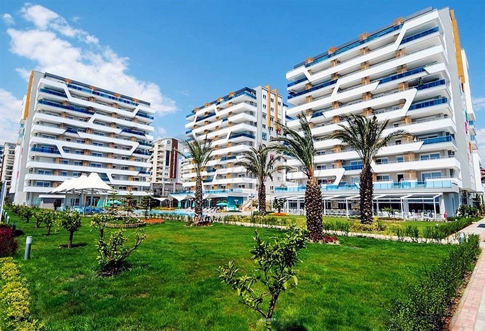 Furnished two-bedroom apartment in a residential complex with rich infrastructure