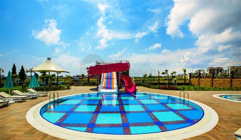 Furnished two-bedroom apartment in a residential complex with rich infrastructure