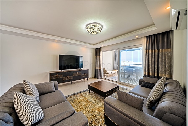 Furnished two-bedroom apartment in a residential complex with rich infrastructure