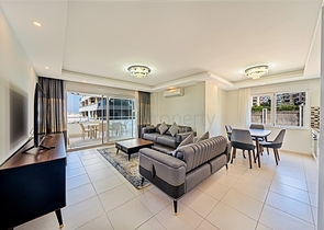 Furnished two-bedroom apartment in a residential complex with rich infrastructure