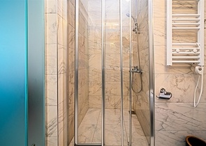 Furnished two-bedroom apartment in a residential complex with rich infrastructure