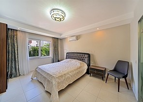 Furnished two-bedroom apartment in a residential complex with rich infrastructure