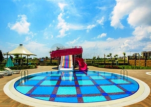 Furnished two-bedroom apartment in a residential complex with rich infrastructure