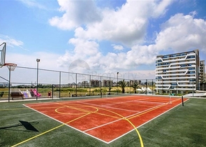 Furnished two-bedroom apartment in a residential complex with rich infrastructure