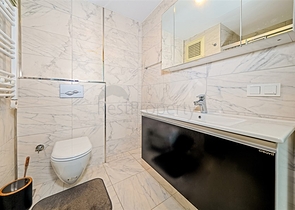 Furnished two-bedroom apartment in a residential complex with rich infrastructure