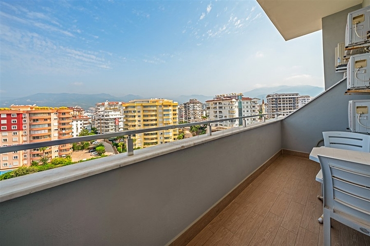 3+1 apartment with sea view in Tosmura