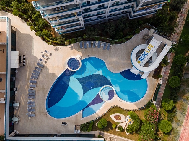 3+1 apartment with sea view in Tosmura