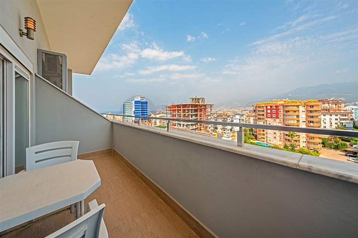 3+1 apartment with sea view in Tosmura