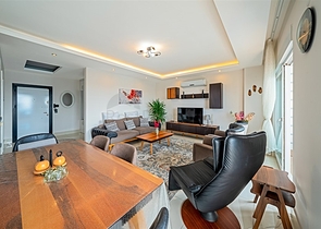 3+1 apartment with sea view in Tosmura