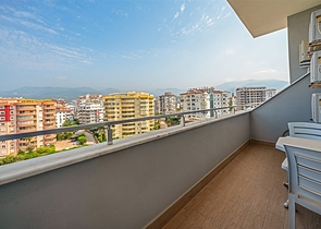 3+1 apartment with sea view in Tosmura