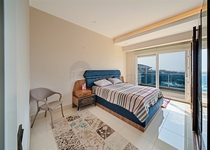 3+1 apartment with sea view in Tosmura