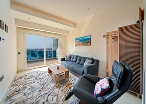 3+1 apartment with sea view in Tosmura