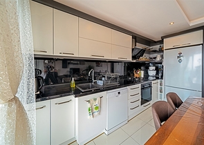 3+1 apartment with sea view in Tosmura