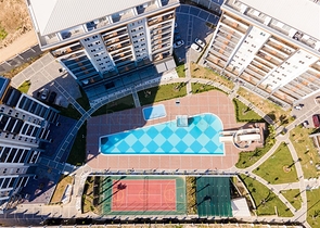 1+1 apartment in one of the best complexes in Avsallar