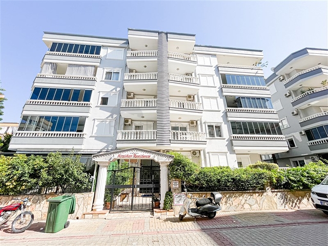 Spacious, bright two-bedroom apartment with two balconies