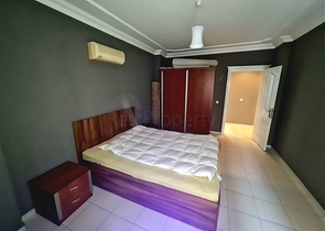 Spacious, bright two-bedroom apartment with two balconies