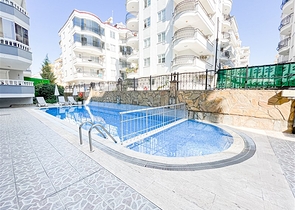 Spacious, bright two-bedroom apartment with two balconies