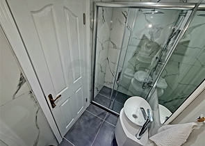 Spacious, bright two-bedroom apartment with two balconies