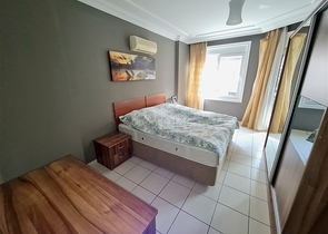 Spacious, bright two-bedroom apartment with two balconies