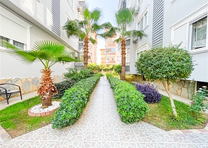 Spacious, bright two-bedroom apartment with two balconies