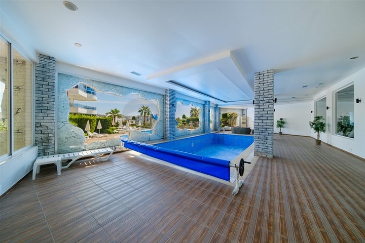 Long-term rental — Beautiful apartment with sea view for wintering in Avsallar/Alanya