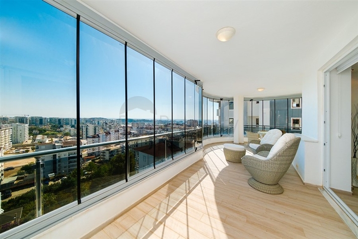 Long-term rental — Beautiful apartment with sea view for wintering in Avsallar/Alanya