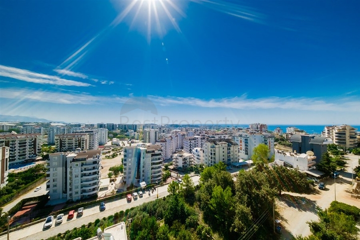 Long-term rental — Beautiful apartment with sea view for wintering in Avsallar/Alanya