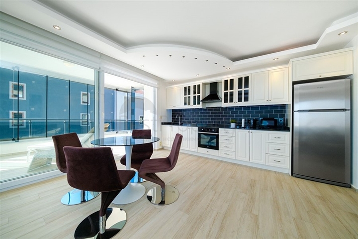 Long-term rental — Beautiful apartment with sea view for wintering in Avsallar/Alanya