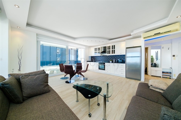 Long-term rental — Beautiful apartment with sea view for wintering in Avsallar/Alanya