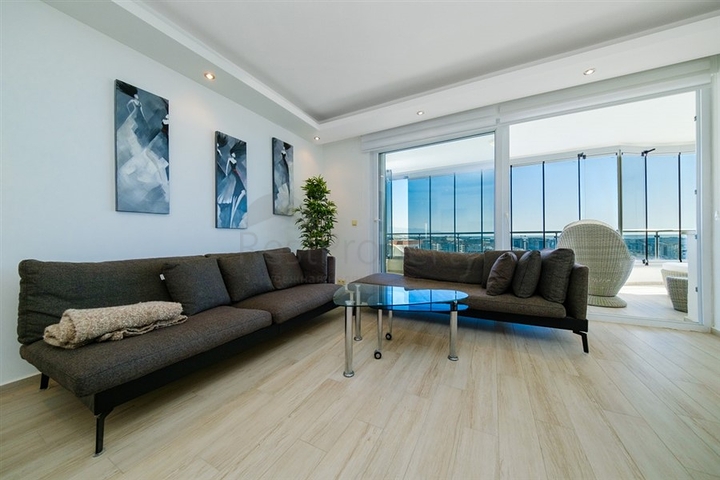 Long-term rental — Beautiful apartment with sea view for wintering in Avsallar/Alanya