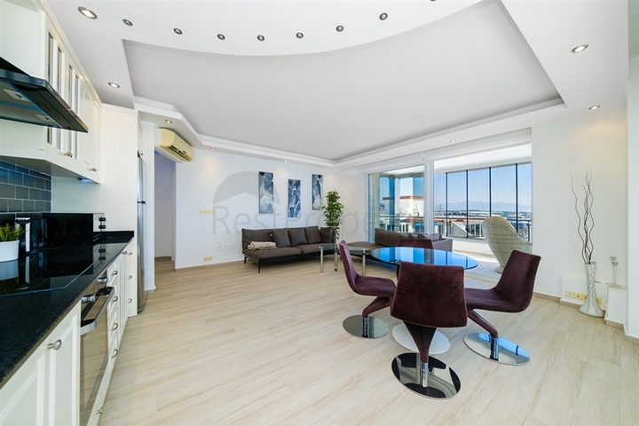 Long-term rental — Beautiful apartment with sea view for wintering in Avsallar/Alanya