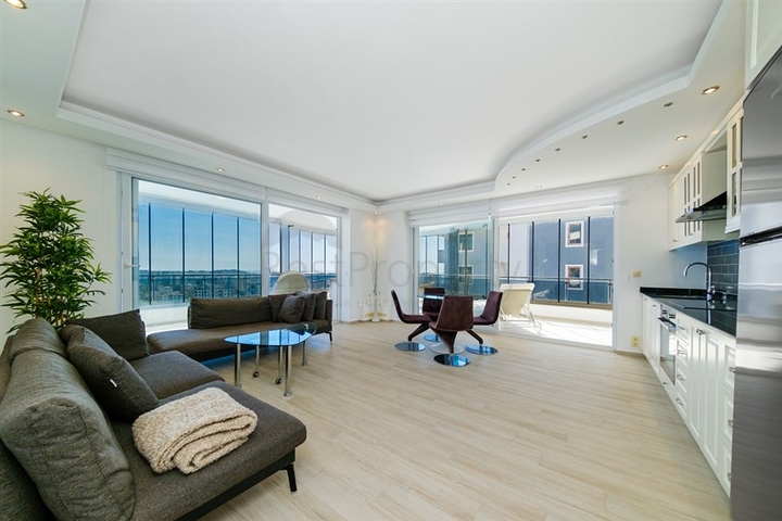 Long-term rental — Beautiful apartment with sea view for wintering in Avsallar/Alanya