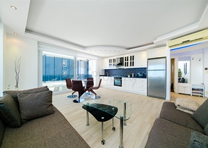 Long-term rental — Beautiful apartment with sea view for wintering in Avsallar/Alanya